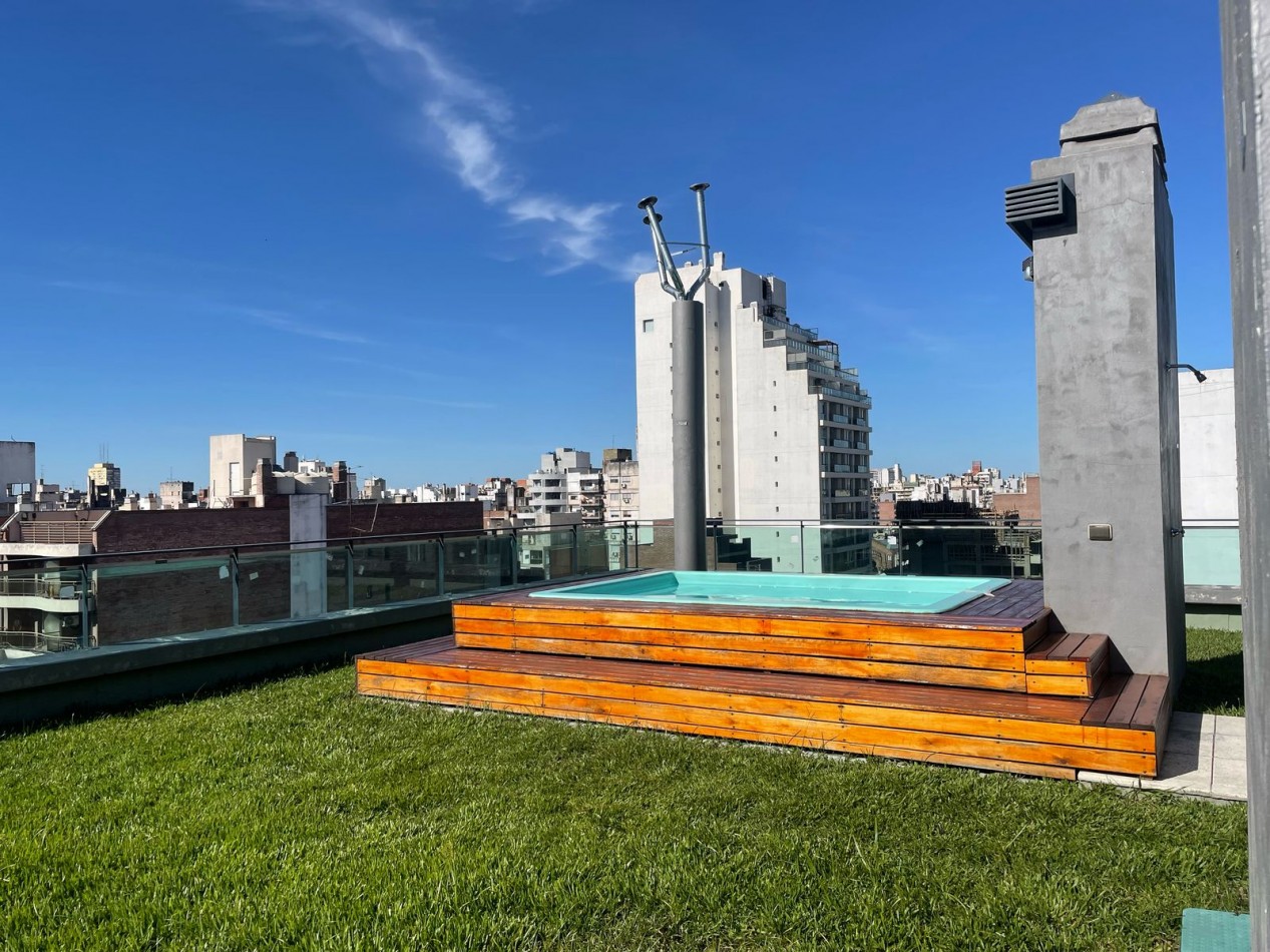 MONOAMBIENTE AMOBLADO EXTERNO CON BALCON